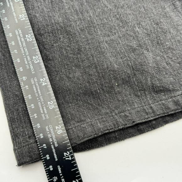 DULUTH Men's 46x30 Flex Ballroom Jeans‎ Gray Relaxed Fit Cotton Stretch Straight - Picture 10 of 11